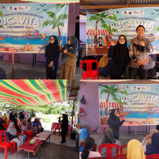 UNIB Marine Science Lecturer Supports Social Project RUCAVITA: An Initiative by IT IQRA High School Students to Empower Coastal Women