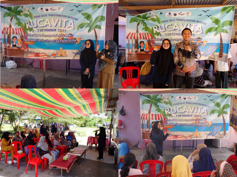 UNIB Marine Science Lecturer Supports Social Project RUCAVITA: An Initiative by IT IQRA High School Students to Empower Coastal Women