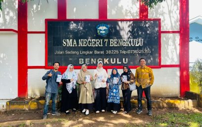 Marine Science Study Program of the University of Bengkulu Conducts Promotion at SMA Negeri 7 Bengkulu City