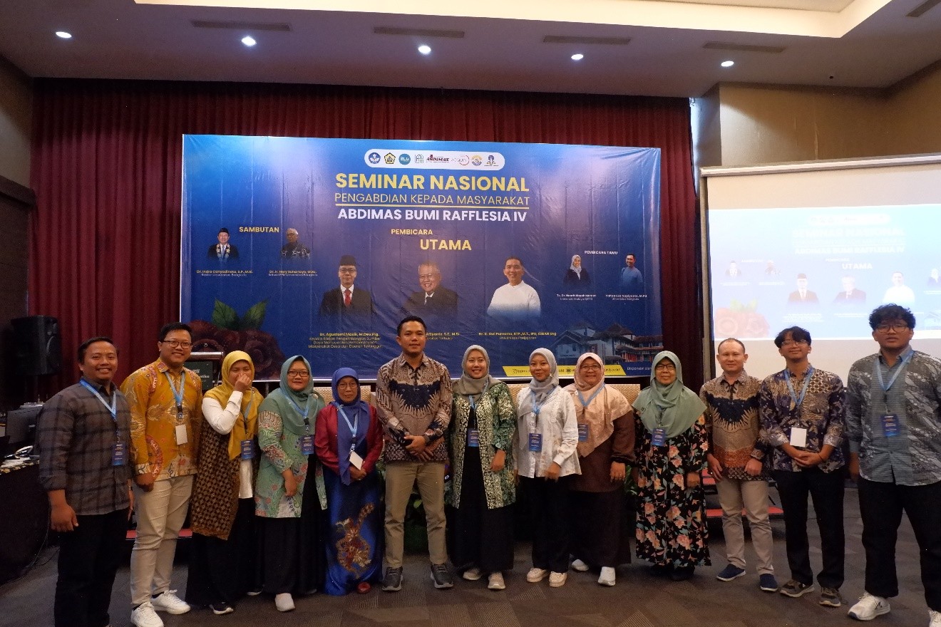 UNIB Marine Science Lecturers Serve as Presenters at the 4th Bumi Rafflesia National Community Service Seminar 2025