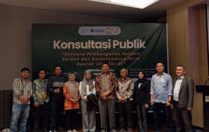 UNIB Marine Science Lecturer Joins Bengkulu Provincial Low-Carbon and Climate-Resilient Development Team