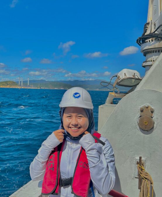 Ria Ramadhani Dafitri, Alumna of Marine Science Study Program Begins Studies at National Taiwan Ocean University