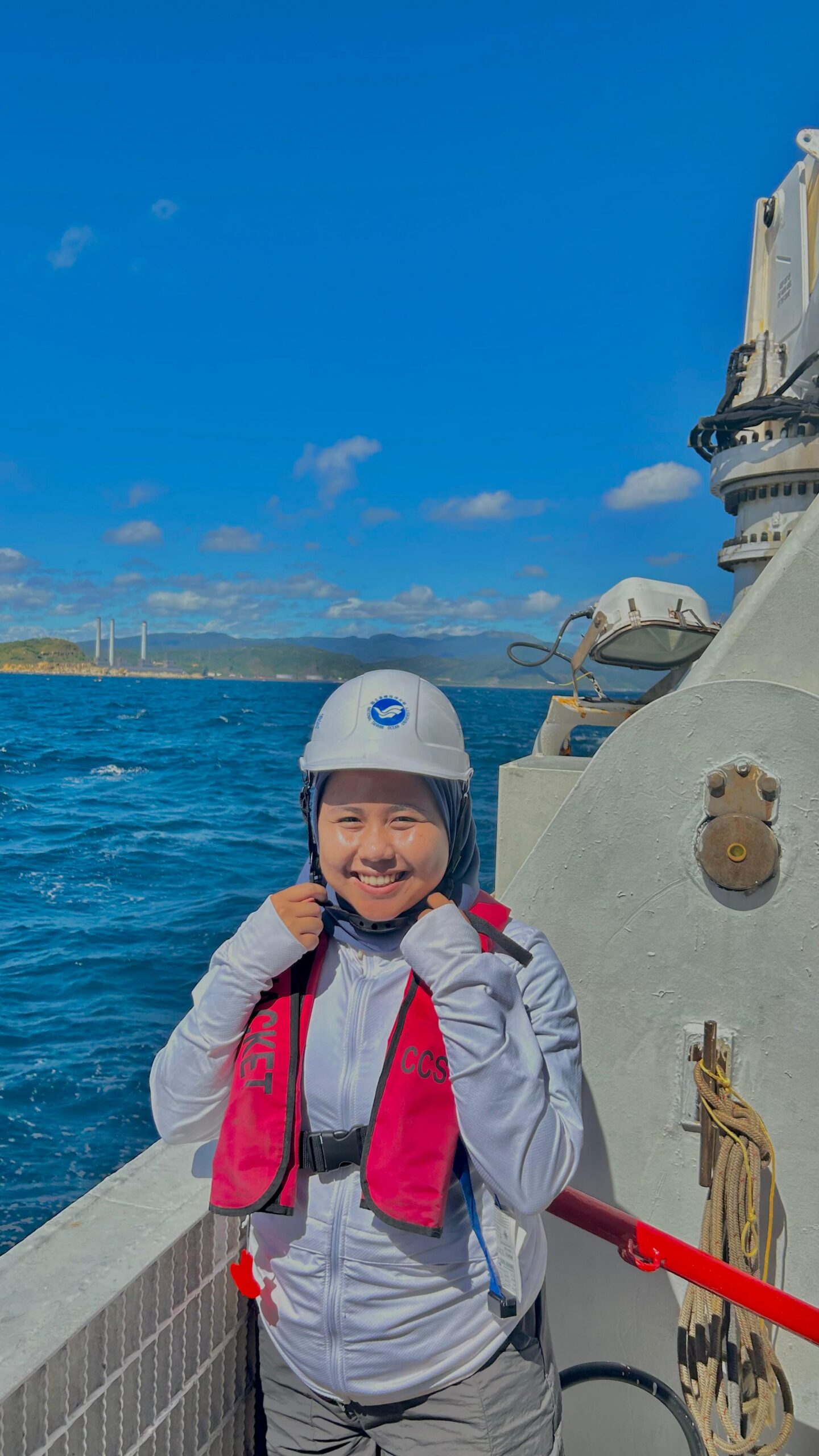 Ria Ramadhani Dafitri, Alumna of Marine Science Study Program Begins Studies at National Taiwan Ocean University