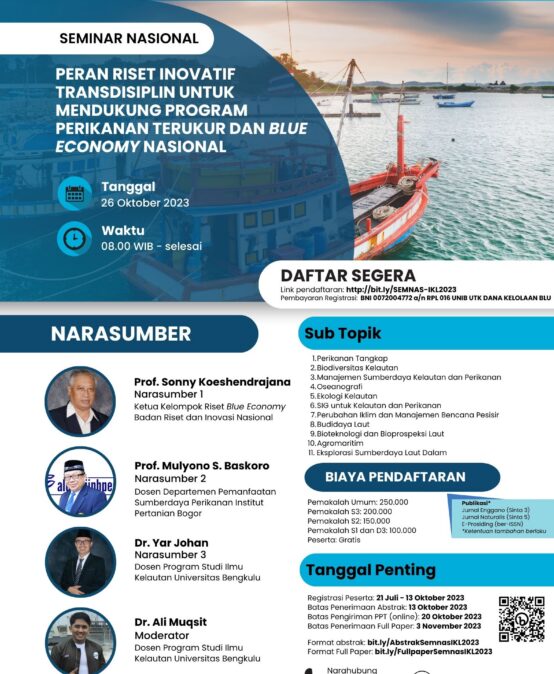 NATIONAL SEMINAR ON MARINE AND FISHERIES 2023 (FINISH)