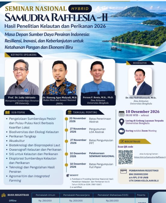 National Seminar 2026 – SAMUDRA RAFFLESIA II