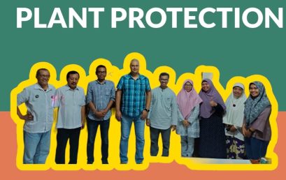 German lecturer’s visit to the plant protection laboratory