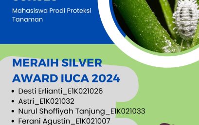 MAHASISWA PROTEKSI TANAMAN MERAIH PRESTASI DI SILVER AWARDS DI IUCA2024