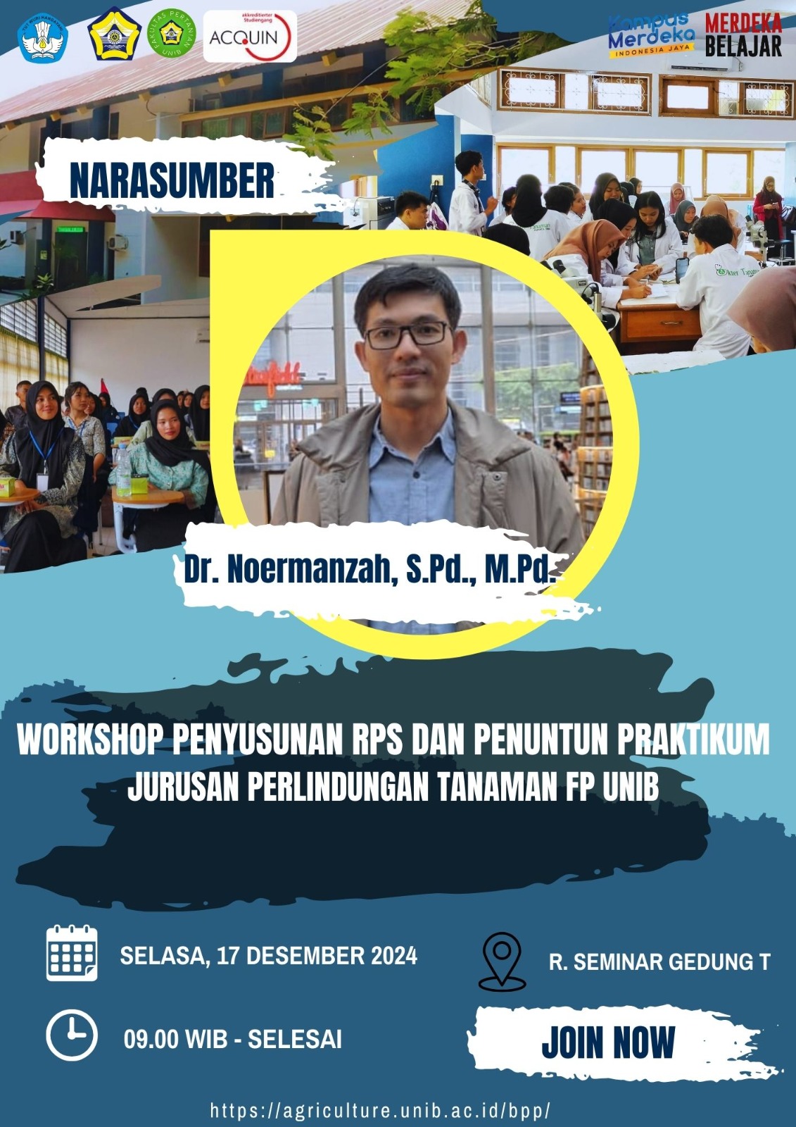 WORKSHOP RPS DAN PENUNTUN PRAKTIKUM JURUSAN PERLINTAN WORKSHOP RPS DAN PENUNTUN PRAKTIKUM JURUSAN PERLINTAN