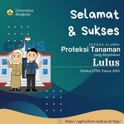 SELAMAT DAN SUKSES ALUMNI PTN LOLOS SELEKSI CPNS TAHUN 2024