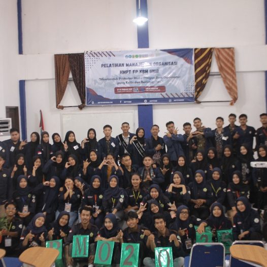 PELATIHAN MANAJEMEN ORGANISASI (PMO) HMPT FP KBM UNIB 2025: MEMBENTUK PROTECTOR MUDA BERJIWA ORGANISATOR YANG KRITIS DAN BERINTEGRITAS