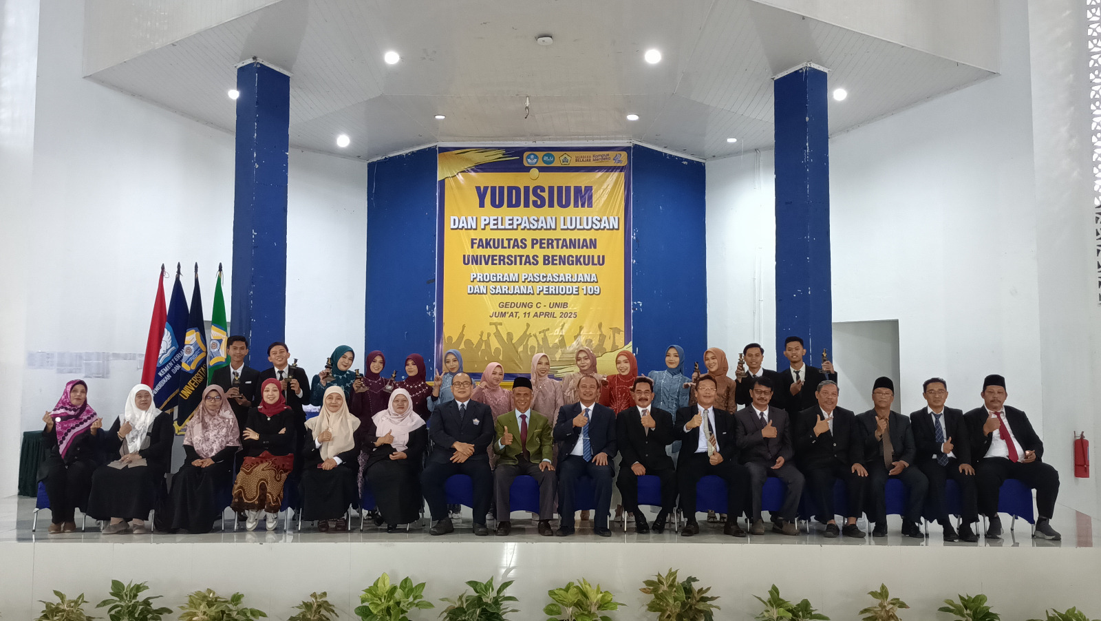 YUDISIUM PERIODE 109 PROGRAM STUDI PROTEKSI TANAMAN YUDISIUM PERIODE 109 PROGRAM STUDI PROTEKSI TANAMAN
