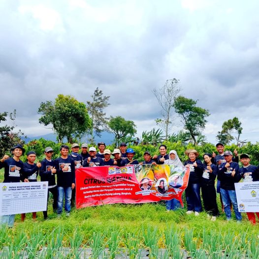 CITRUS WATCH: TIM PROTEKSI TANAMAN UNIB EDUKASI PETANI JERUK REJANG LEBONG UNTUK KENDALIKAN HAMA DAN PENYAKIT