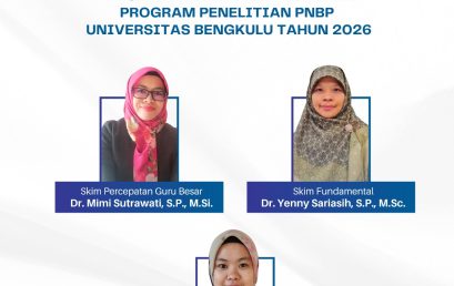 TIGA TIM DOSEN PROTEKSI TANAMAN UNIB LOLOS PENDANAAN PENELITIAN PNBP UNIB 2026