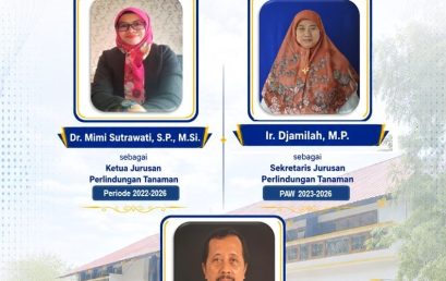 TERIMA KASIH ATAS DEDIKASI DAN SELAMAT MENGEMBAN AMANAH BARU DI LINGKUNGAN PROTEKSI TANAMAN