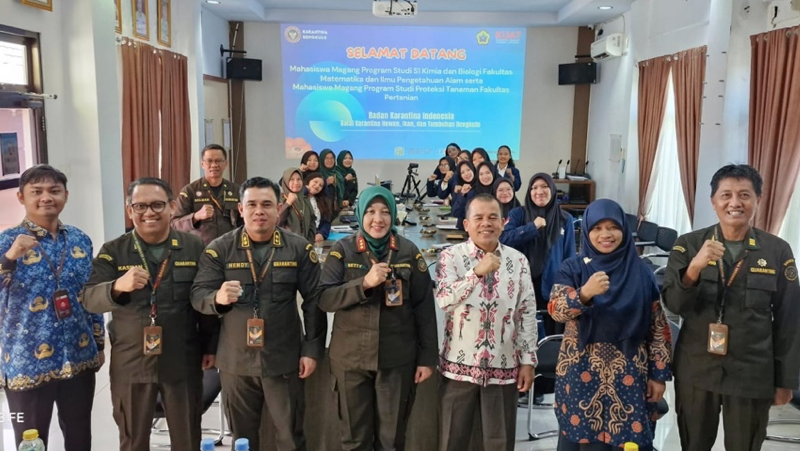 Mahasiswa Proteksi Tanaman UNIB Ikuti Program Magang dan Asistensi Riset di Berbagai Instansi Nasional dan Internasional