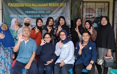 [DEDICATION SERVICE] SOCIALIZATION OF THE USE OF HUMIC ACID TO SUPPORT FOOD CROPS PRODUCTIVITY IN AIR MELES ATAS VILLAGE