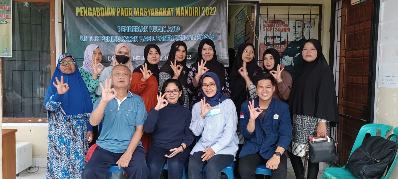 [DEDICATION SERVICE] SOCIALIZATION OF THE USE OF HUMIC ACID TO SUPPORT FOOD CROPS PRODUCTIVITY IN AIR MELES ATAS VILLAGE