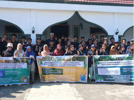 Implementation of Refugia Plants as an Eco-Friendly Pest Control Approach on Agricultural Land in Sambirejo Village