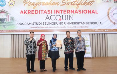 Program Doktor Ilmu Pertanian Universitas Bengkulu Raih Akreditasi ACQUIN dari EQAR