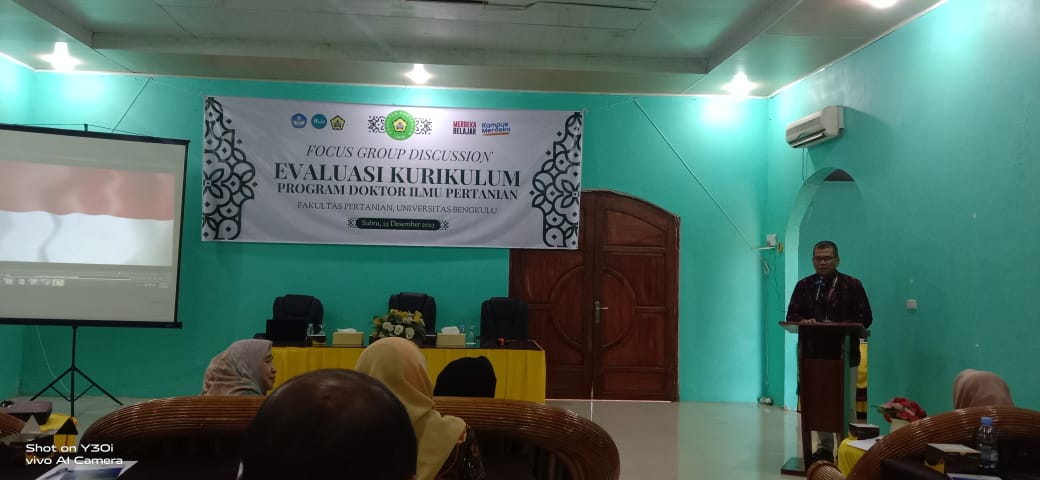 Evaluasi Kurikulum Program Doktor Ilmu Pertanian Faperta, Universitas Bengkulu: Menggali Kebutuhan Konsumen untuk Peningkatan Kualitas Pendidikan Evaluasi Kurikulum Program Doktor Ilmu Pertanian Faperta, Universitas Bengkulu: Menggali Kebutuhan Konsumen untuk Peningkatan Kualitas Pendidikan