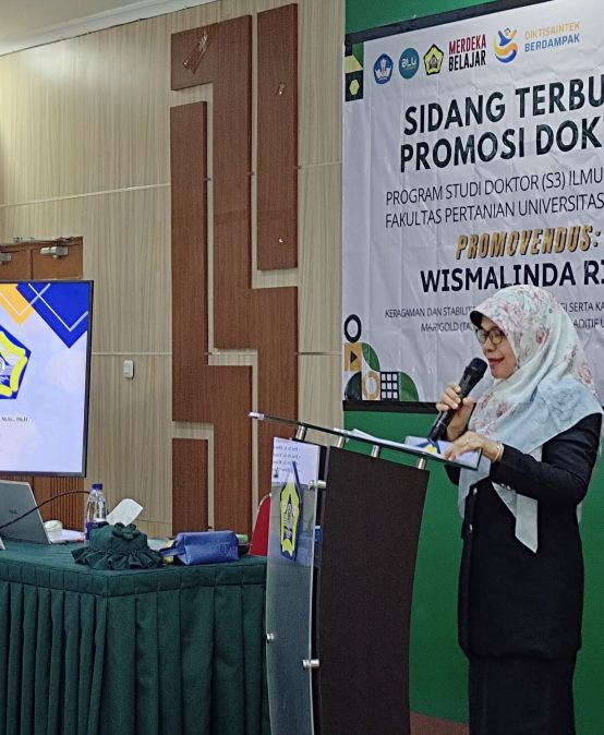 Wismalinda Rita Successfully Defenses Her Doctoral Dissertation in Agricultural Sciences