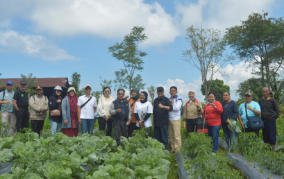 Director Research Institute of Modern Organic Agriculture (RIMOA) Visited Organic Farmers in Rejang Lebong