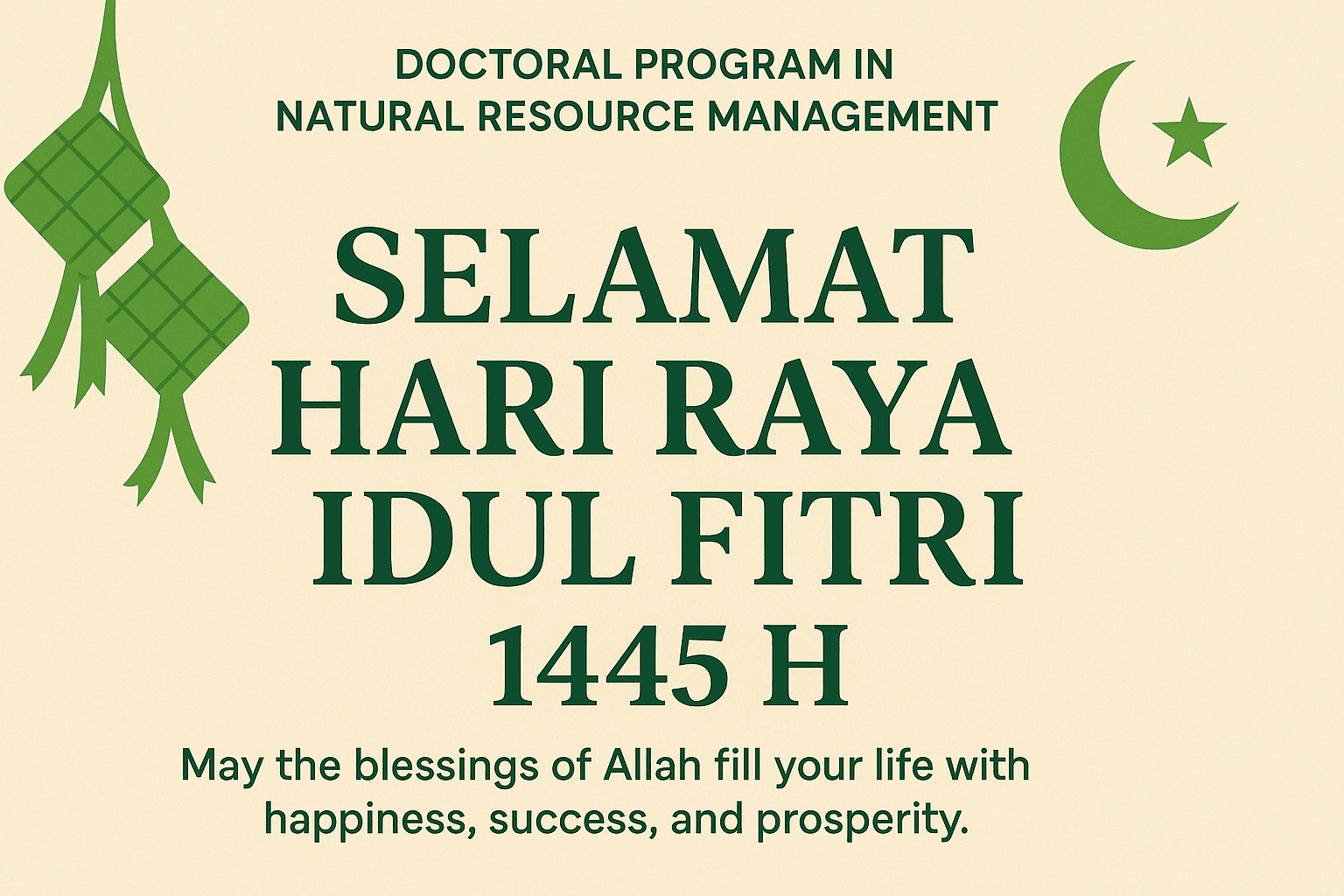 Happy Eid al-Fitr 1445 H