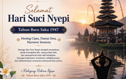 Selamat Hari Suci Nyepi Tahun Baru Saka 1947