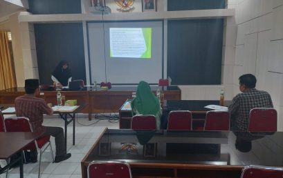 Thesis examination on behalf of Citra Hartika