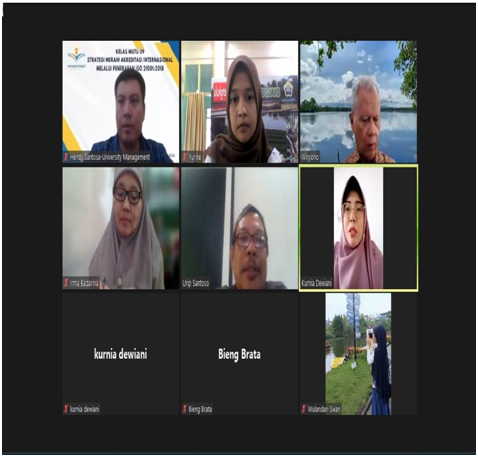 Internal Quality Audit Visitation in the Magisterin Natural Resource Management Internal Quality Audit Visitation in the Magisterin Natural Resource Management