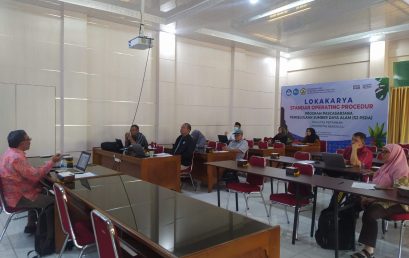 MAGISTER IN NATURAL RECOURCES MANAGEMENT HELD WORKSHOP OF SOP OF ACADEMIC, ADMINISTRATION AND FINANCE SERVICES