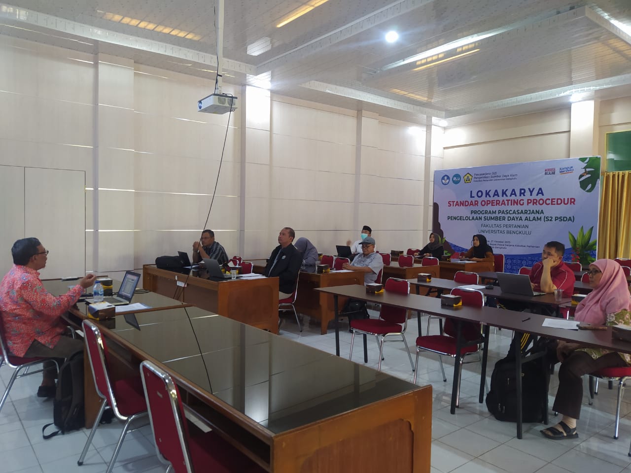 MAGISTER IN NATURAL RECOURCES MANAGEMENT HELD WORKSHOP OF SOP OF ACADEMIC, ADMINISTRATION AND FINANCE SERVICES MAGISTER IN NATURAL RECOURCES MANAGEMENT HELD WORKSHOP OF SOP OF ACADEMIC, ADMINISTRATION AND FINANCE SERVICES