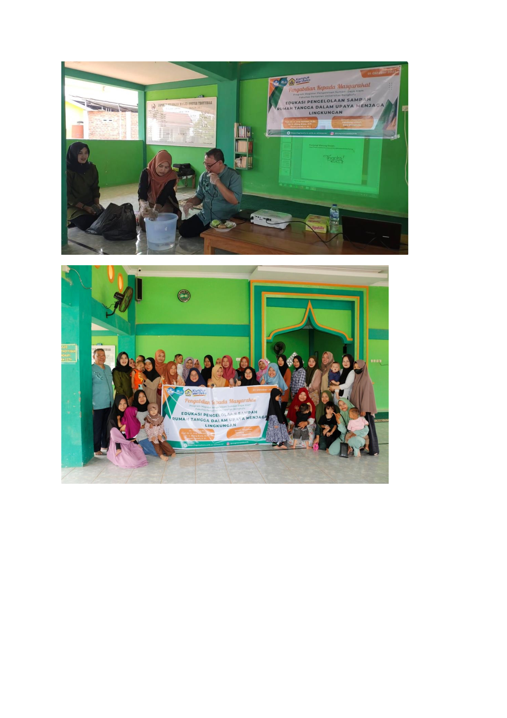 EDUCATION ON HOUSEHOLD WASTE MANAGEMENT IN AN EFFORT TO PROTECT THE ENVIRONMENT EDUCATION ON HOUSEHOLD WASTE MANAGEMENT IN AN EFFORT TO PROTECT THE ENVIRONMENT
