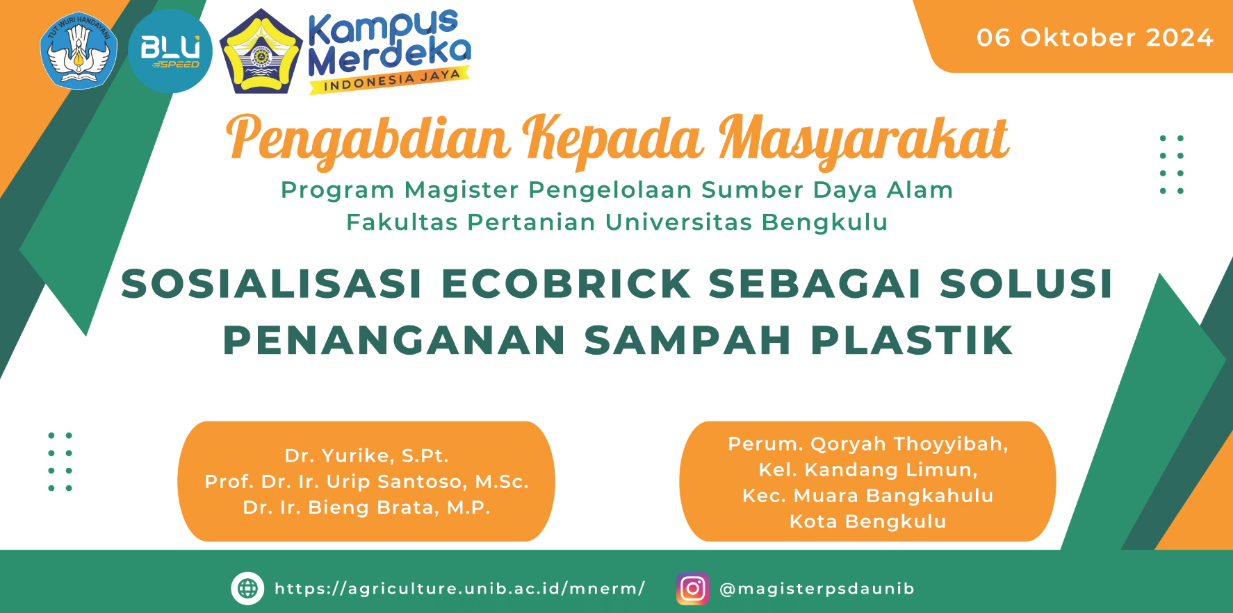 Ecobrick Socialization as a Solution for Plastic Waste Management