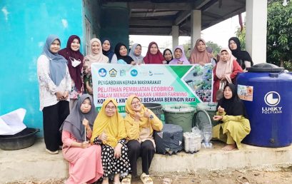 Empowerment of KWT Rezeki Bersama Through Ecobrick Innovation for Sustainable Urban Farming