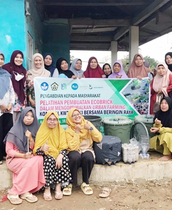 Empowerment of KWT Rezeki Bersama Through Ecobrick Innovation for Sustainable Urban Farming