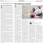 It’s time for nature
