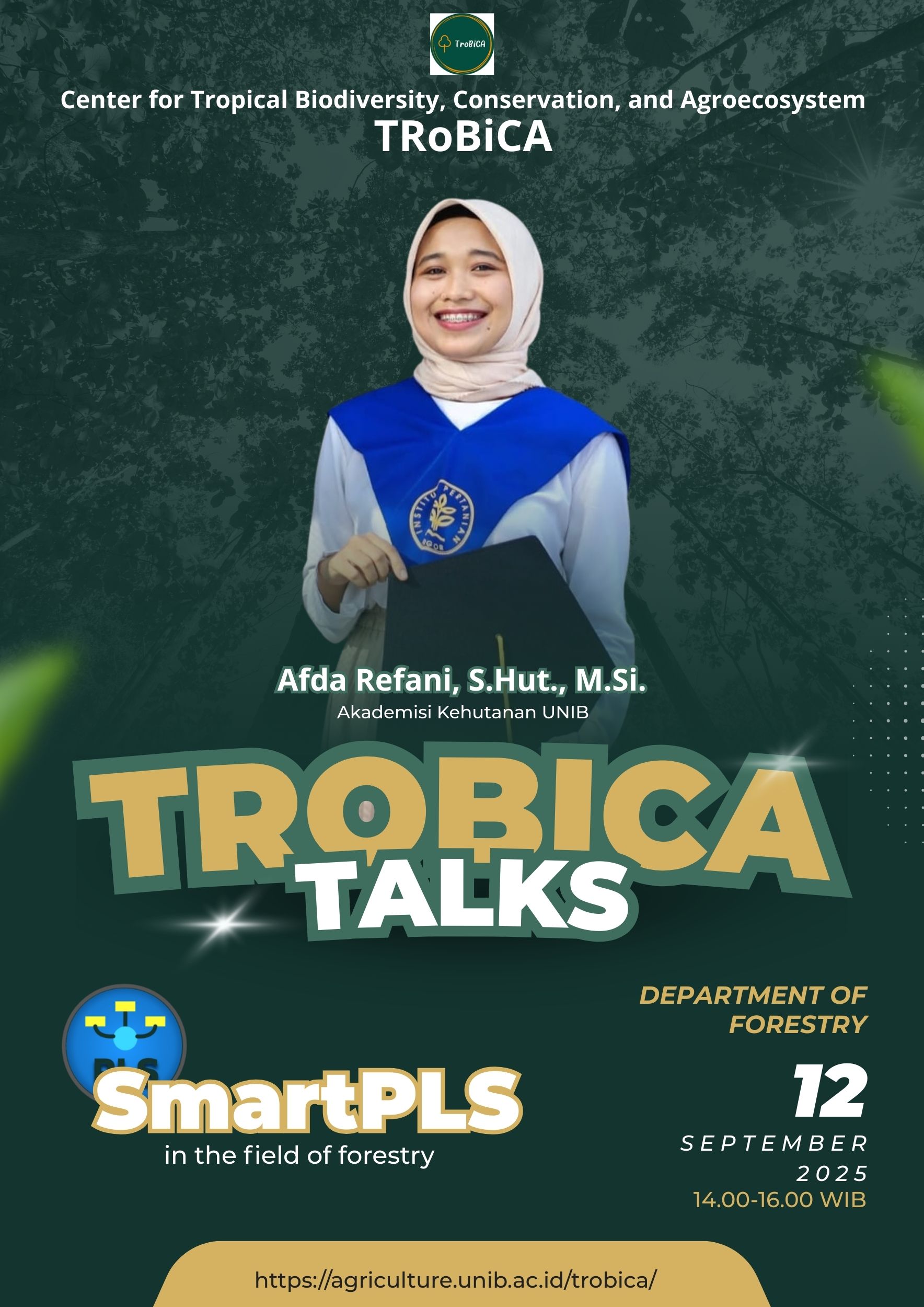 Hijau Emas dan Putih Modern Program Beasiswa Prestasi Flyer (1)