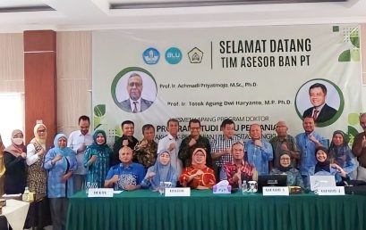 Field Assessment of Agricultural Science Doctoral Study Program