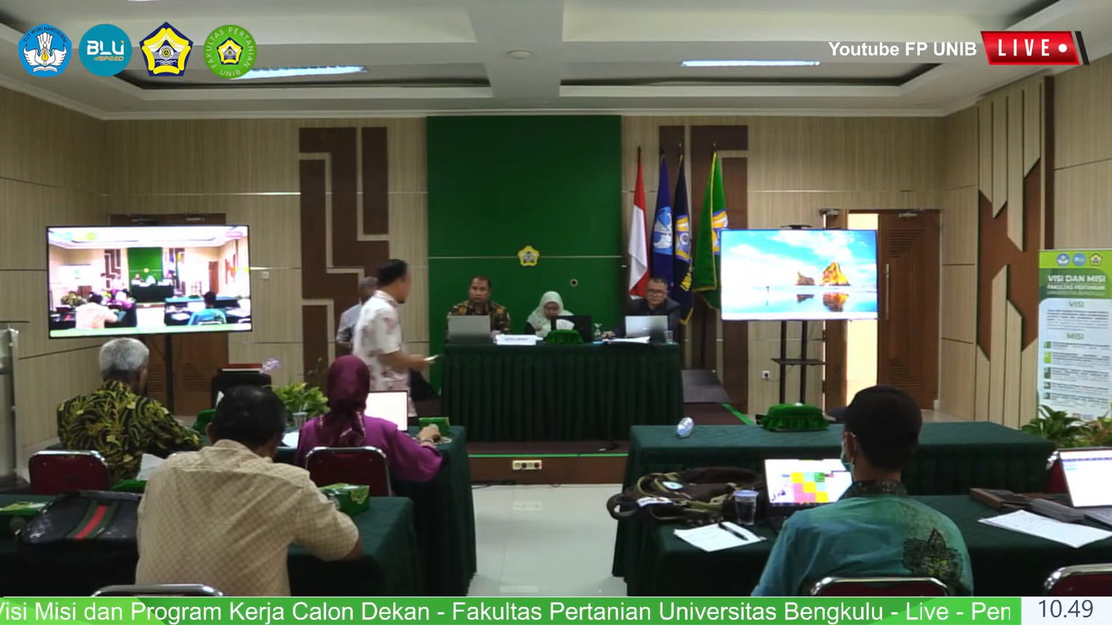 The Presentation of Strategic Programs by the Dean Candidates for the Faculty of Agriculture (FP)