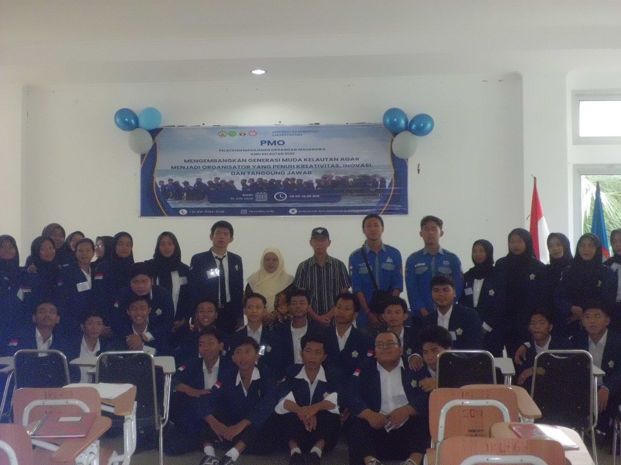 Organizational Management Training (PMO) of the Marine Science Student Association