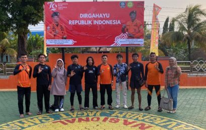 The Marine Science Diving Club (MSDC) of Bengkulu University carried out an underwater flag-raising activity