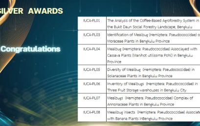 7 Students of The Faculty of Agriculture of UNIB Win Silver Award at IUCA 2024
