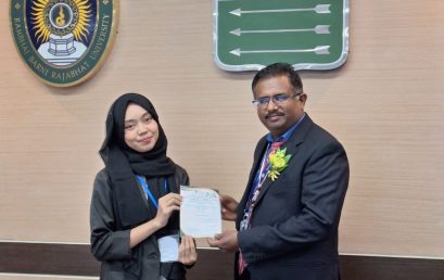 Faculty of Agriculture Dean Presents at International Seminar Alongside Undergraduate Students at the 12th ICIST 2024 in Chanthaburi, Thailand.