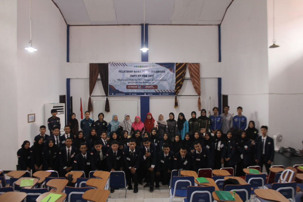 Opening of the Organizational Management Training for HMPT FP KBM UNIB 2025 Opening of the Organizational Management Training for HMPT FP KBM UNIB 2025