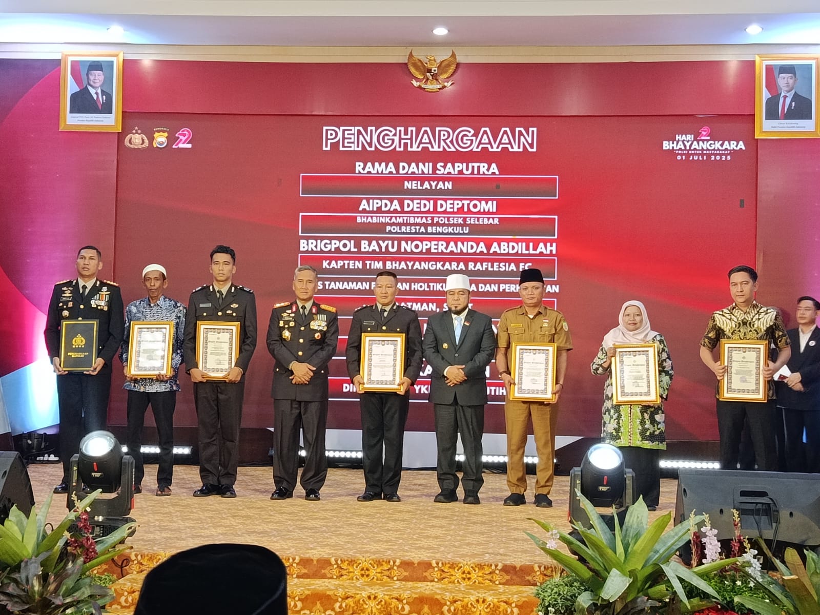 79th Bhayangkara Anniversary: Faculty of Agriculture UNIB Honored for Innovation and Contributions to Food Security 79th Bhayangkara Anniversary: Faculty of Agriculture UNIB Honored for Innovation and Contributions to Food Security