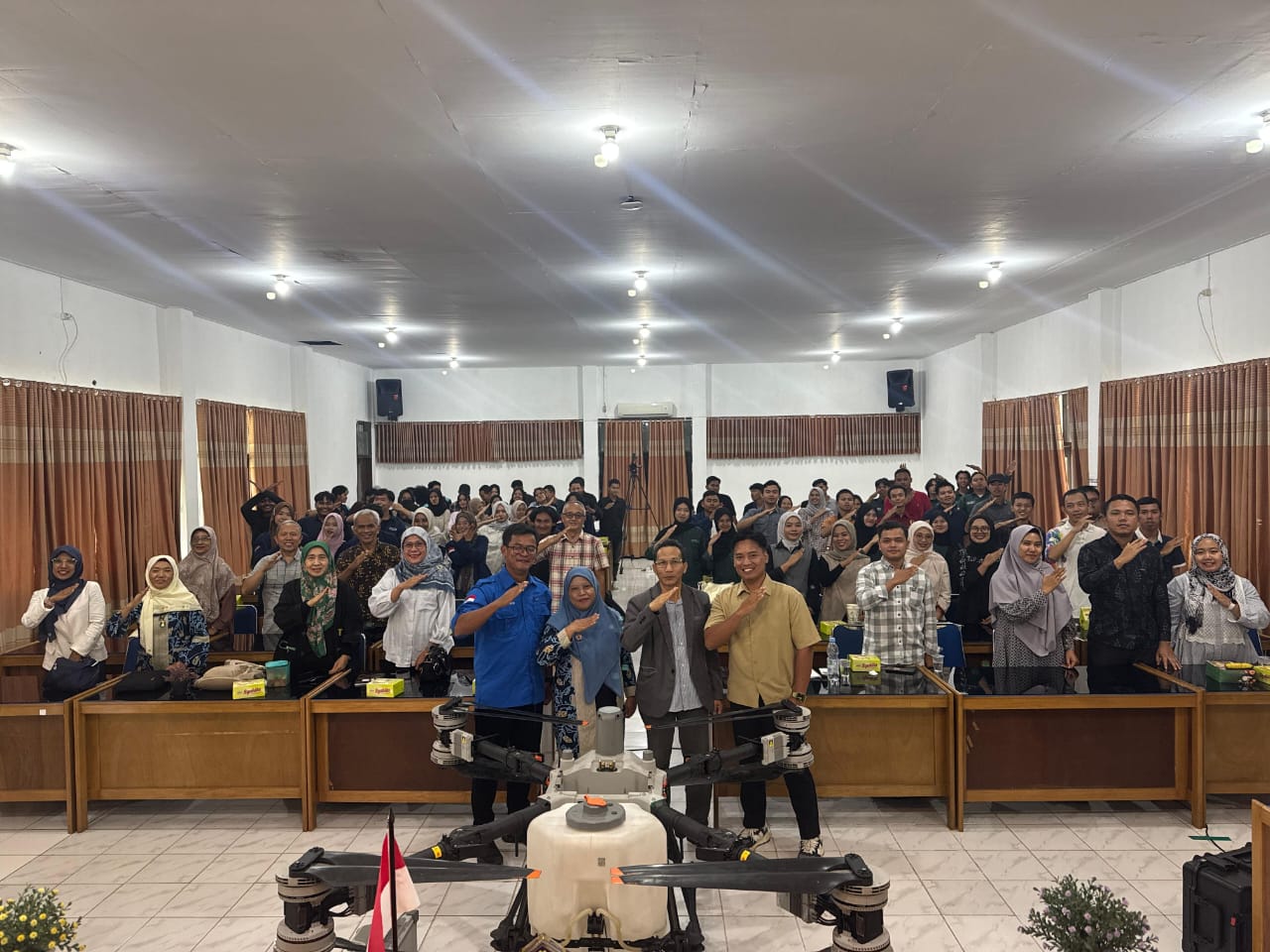 Faculty of Agriculture Continues University-wide Drone Technology Program with Public Lecture and Field Demonstration