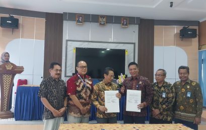 SIGNING OF THE MOU OF FAPERTA, FMIPA AND BMKG
